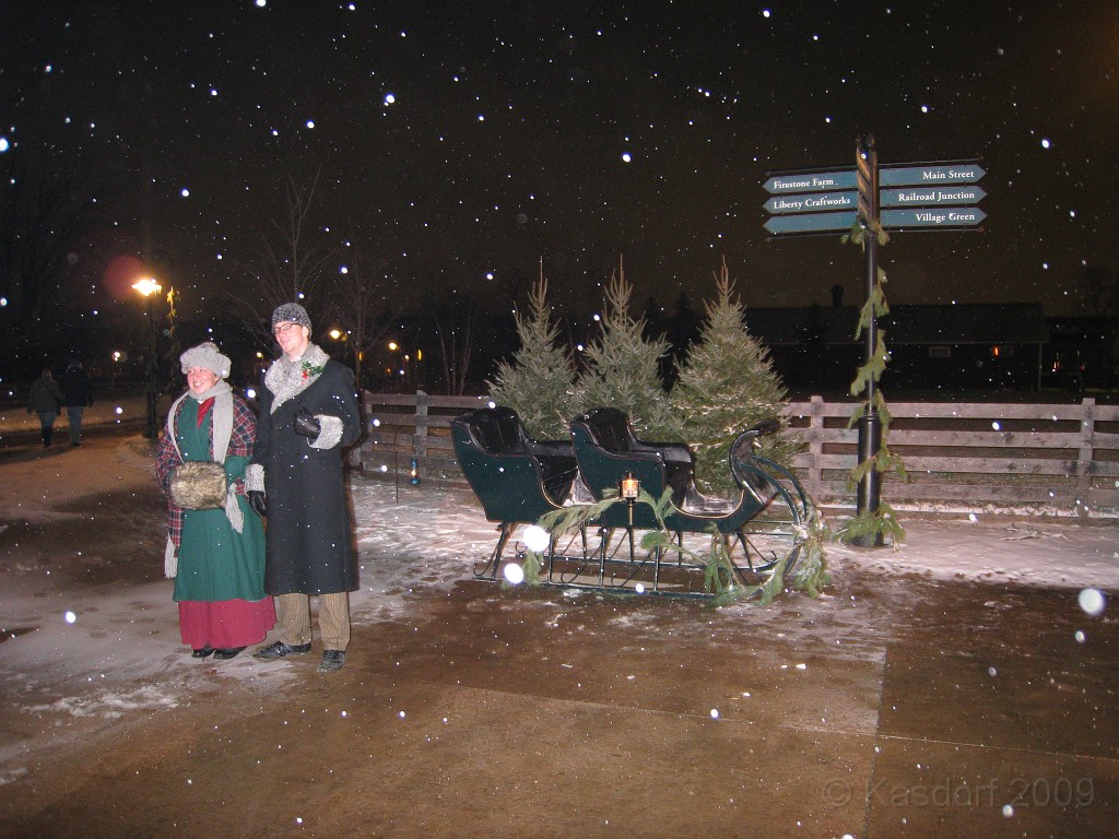 Henry Ford Christmas 2009 005.jpg - The Henry Ford Greenfield Village puts on an annual traditional Christmas special. Showing Christmas the way it was in the 1800's. The is was the 2009 event.